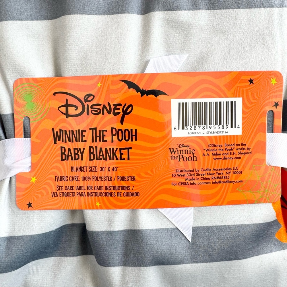 *NEW* Disney Winnie the Pooh Baby Blanket - Picture 4 of 6